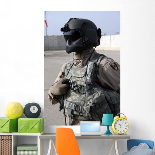 Medivac Loadmaster Waits as Wall Decal