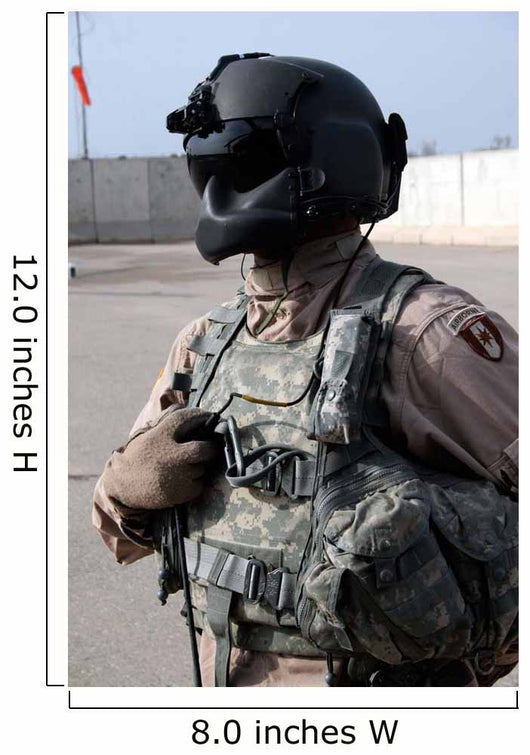 Medivac Loadmaster Waits as Wall Decal