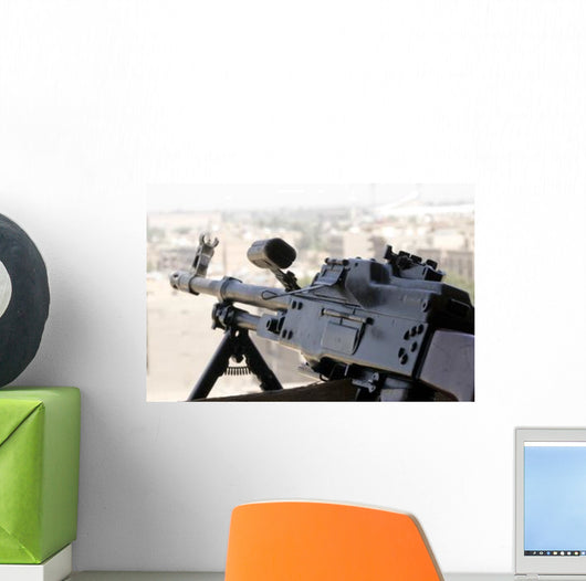 Pkm 762 Machine Gun Wall Decal