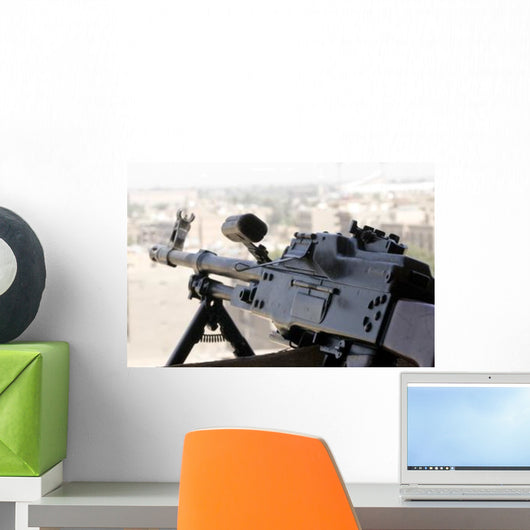Pkm 762 Machine Gun Wall Decal