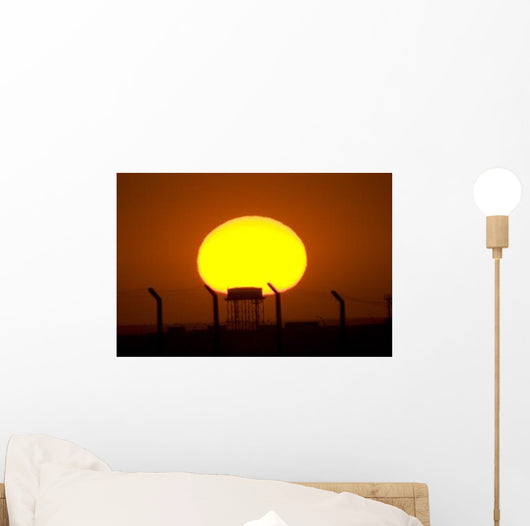 Sunrise over Camp Wolfe Wall Decal