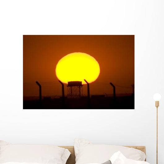 Sunrise over Camp Wolfe Wall Decal