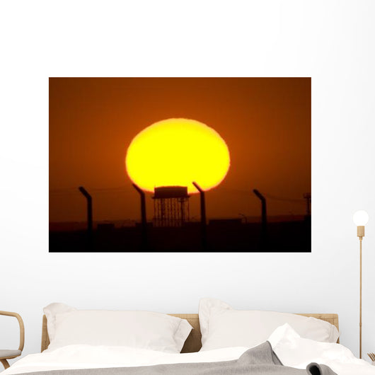 Sunrise over Camp Wolfe Wall Decal