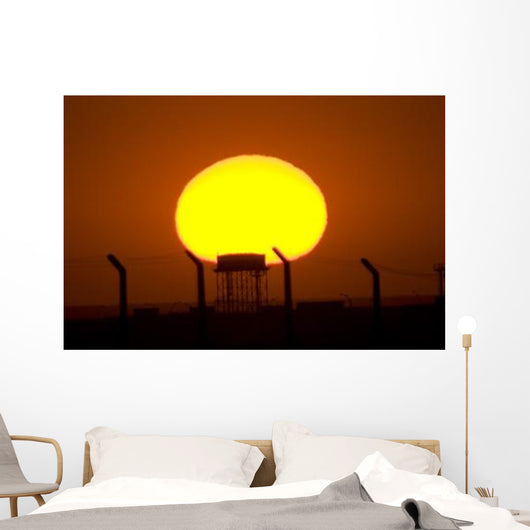 Sunrise over Camp Wolfe Wall Decal