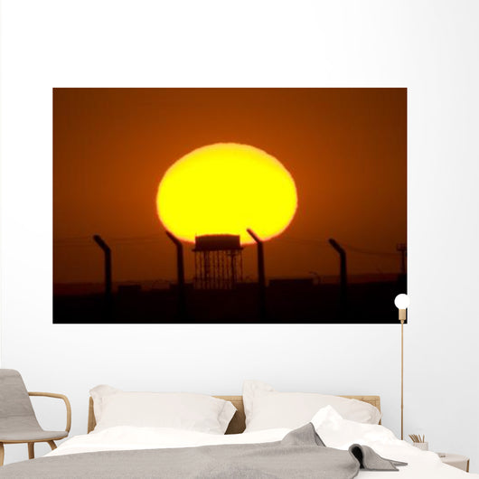 Sunrise over Camp Wolfe Wall Decal