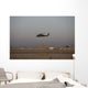Uh-60 Blackhawk Helicopter Flies Wall Decal