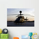 Oh-58d Kiowa during Sunset Wall Decal Design 3