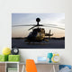 Oh-58d Kiowa during Sunset Wall Decal Design 3