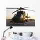 Oh-58d Kiowa during Sunset Wall Decal Design 1