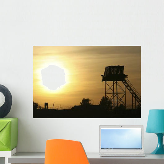 Camp Warhorse Guard Tower Wall Decal