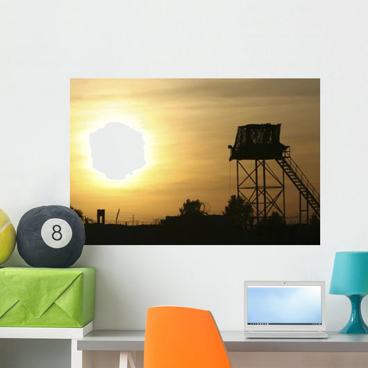 Camp Warhorse Guard Tower Wall Decal