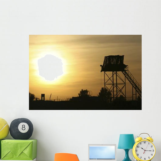 Camp Warhorse Guard Tower Wall Decal