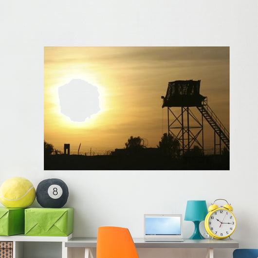 Camp Warhorse Guard Tower Wall Decal