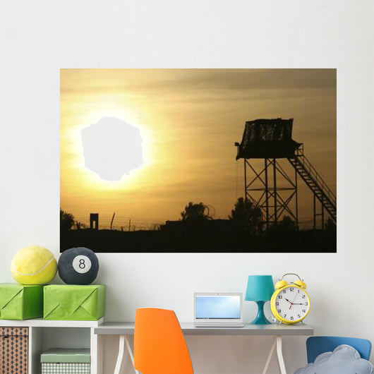 Camp Warhorse Guard Tower Wall Decal