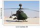Oh-58d Kiowa Warrior Helicopter Wall Decal
