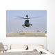 Oh-58d Kiowa Warrior Hovers Wall Decal Design 2