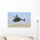 Oh-58d Kiowa Warrior Hovers Wall Decal Design 1