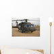 Uh-60l Black Hawk with Wall Decal Design 2