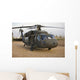 Uh-60l Black Hawk with Wall Decal Design 2