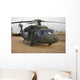 Uh-60l Black Hawk with Wall Decal Design 2