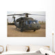 Uh-60l Black Hawk with Wall Decal Design 2