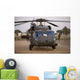 Uh-60l Black Hawk with Wall Decal Design 1