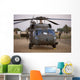 Uh-60l Black Hawk with Wall Decal Design 1