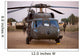 Uh-60l Black Hawk with Wall Decal Design 1