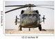 Front Uh-60l Black Hawk Wall Decal