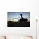 Uh-60 Black Hawk Helicopter Wall Decal Design 2