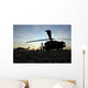 Uh-60 Black Hawk Helicopter Wall Decal Design 2