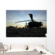 Uh-60 Black Hawk Helicopter Wall Decal Design 2