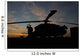 Uh-60 Black Hawk Helicopter Wall Decal Design 1