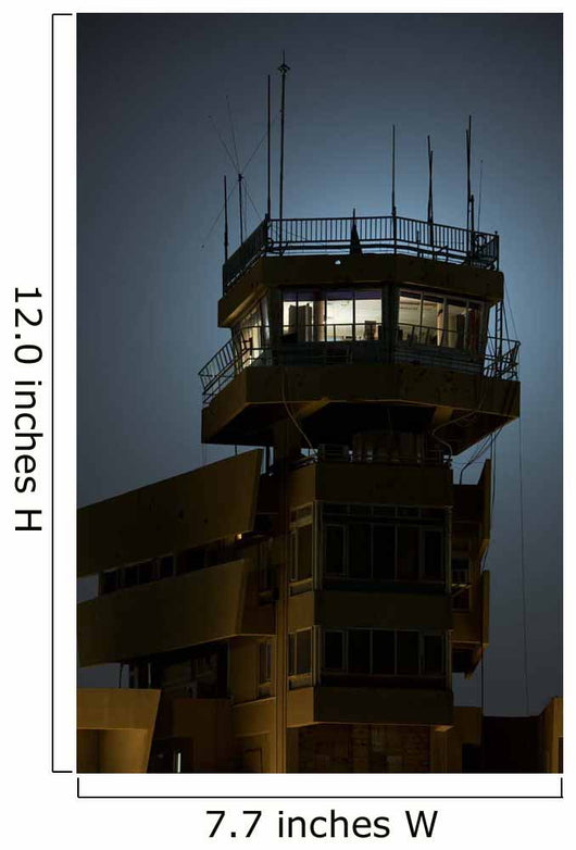 Cob Speicher Control Tower Wall Decal Design 1