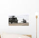 Two Uh-60 Black Hawks Wall Decal Design 3