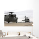 Two Uh-60 Black Hawks Wall Decal Design 3