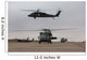Uh-60 Black Hawks Taxis Wall Decal Design 11