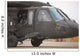 Uh-60 Black Hawk Taxis Wall Decal Design 3