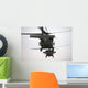 Two Uh-60 Black Hawks Wall Decal Design 1