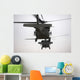 Two Uh-60 Black Hawks Wall Decal Design 1
