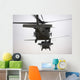 Two Uh-60 Black Hawks Wall Decal Design 1