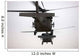 Two Uh-60 Black Hawks Wall Decal Design 1