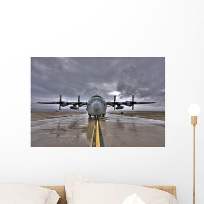 Image Us Air Force Wall Decal shown on a wall