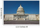 United States Capitol Building Wall Decal Design 4