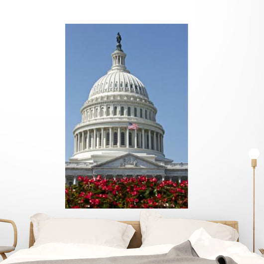 United States Capitol Building Wall Decal Design 3