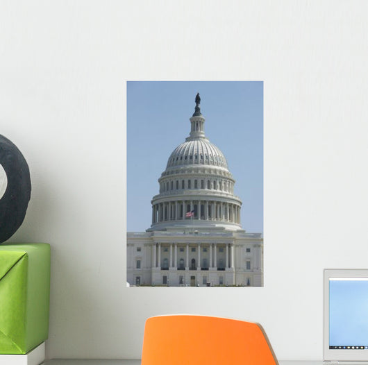 United States Capitol Building Wall Decal Design 1
