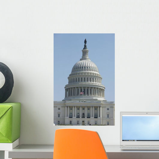 United States Capitol Building Wall Decal Design 1