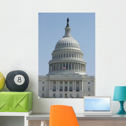 United States Capitol Building Wall Decal Design 1