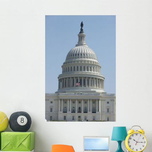 United States Capitol Building Wall Decal Design 1