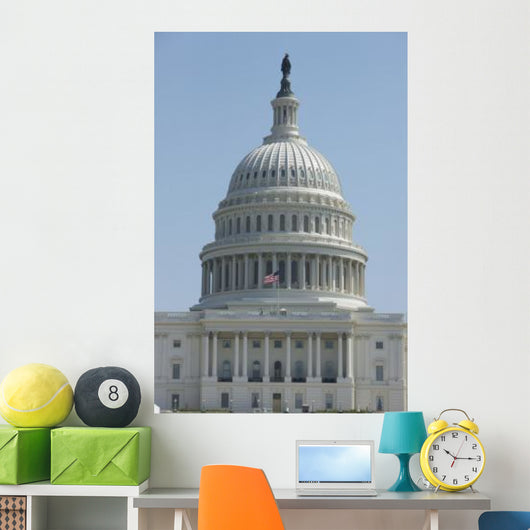 United States Capitol Building Wall Decal Design 1